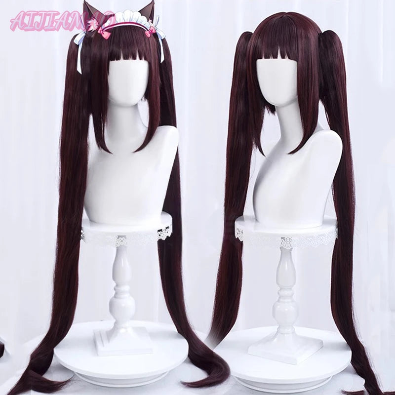 Nekopara Vanilla Chocola Wig