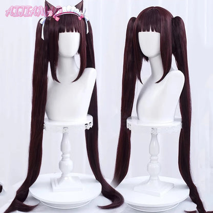 Nekopara Vanilla Chocola Wig