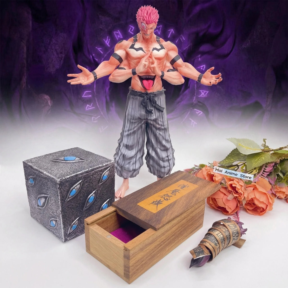 Jujutsu Kaisen Ryomen Sukuna PVC Statue