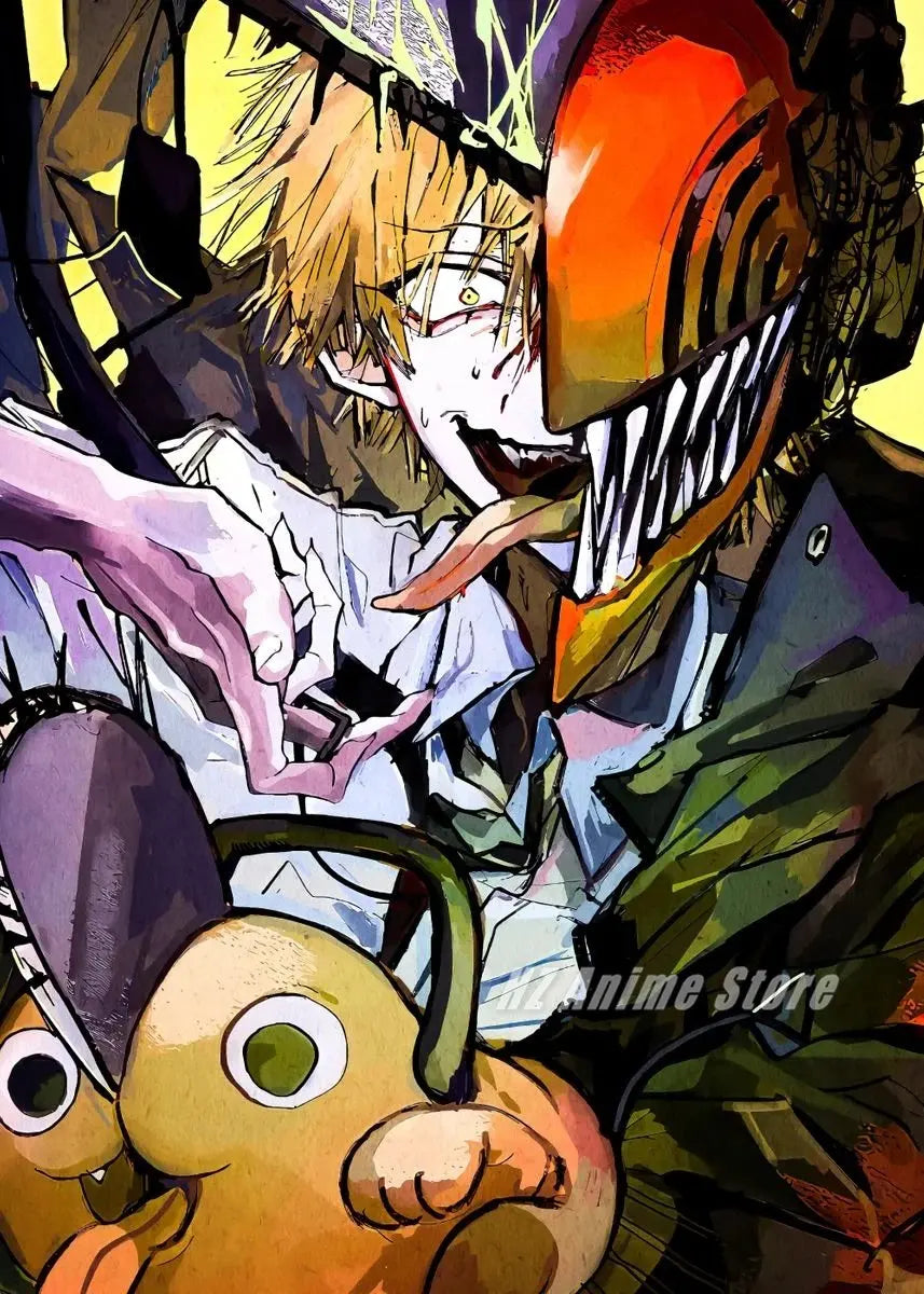 Chainsaw Man Denji Canvas Print
