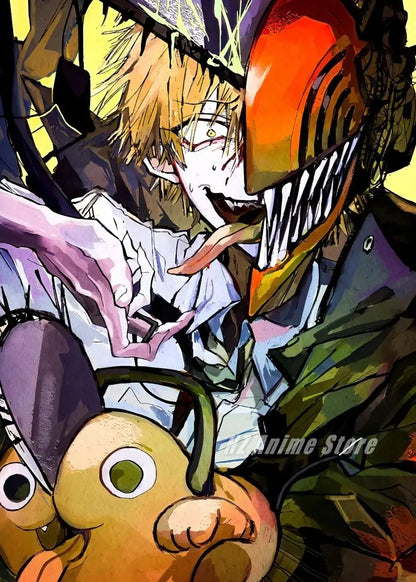 Chainsaw Man Denji Canvas Print