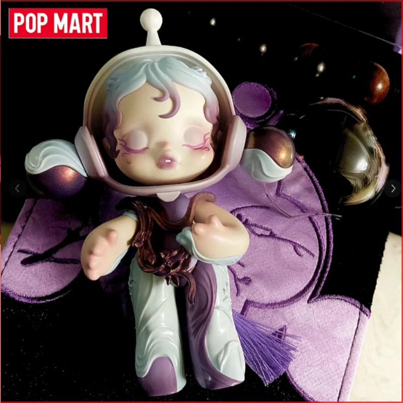 Pop Mart Skullpanda Bjd Nana Figures Baby Series Flower Blooming Figure Pink Green SP Art Toy Limited Dolls Surprise Toy Gift