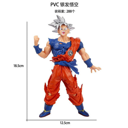 Dragon Ball Z Super Saiyan Son Goku Action Figure Set - Includes Son Gohan Vegeta Broly Piccolo Majin Buu Collectible