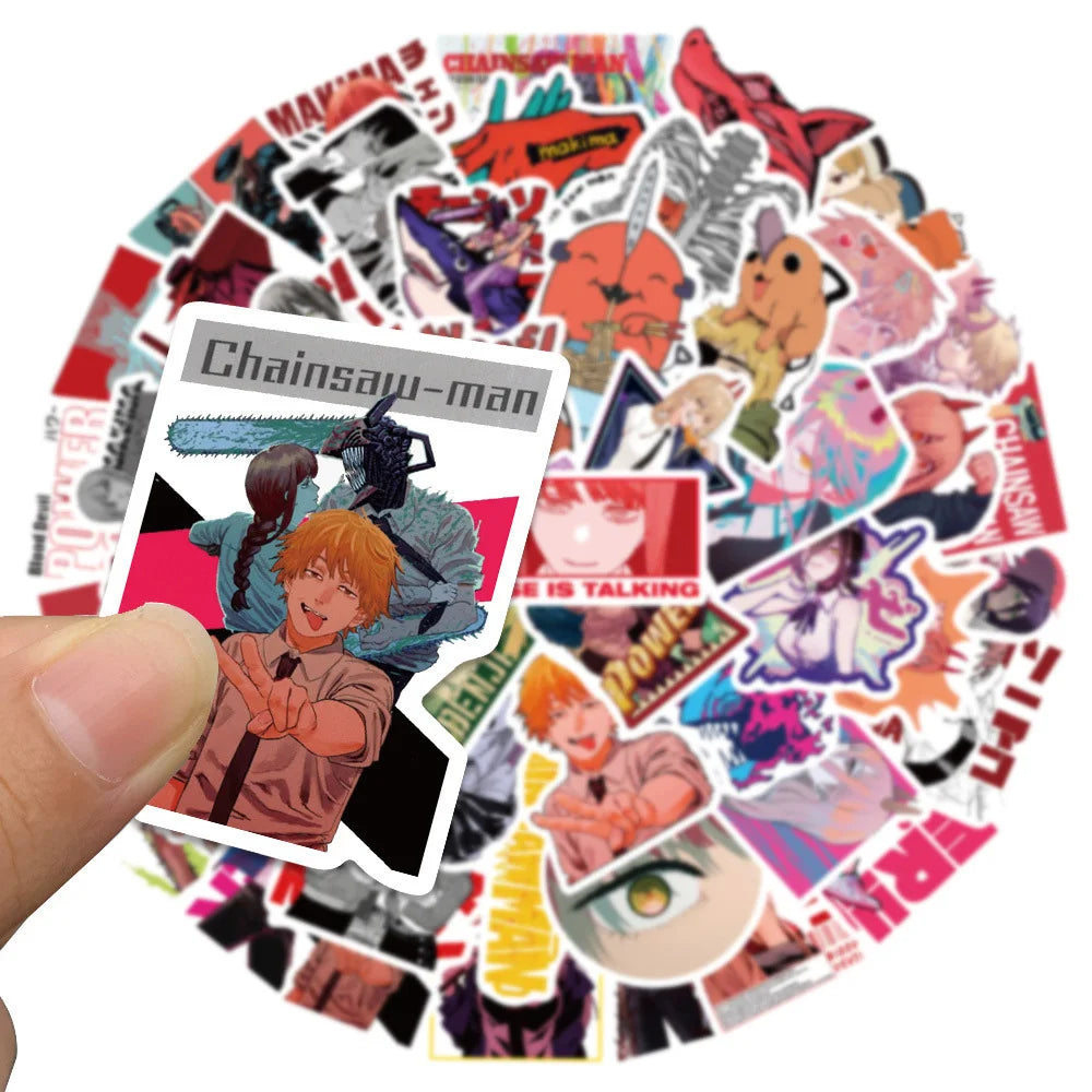 Chainsaw Man Sticker Decals
