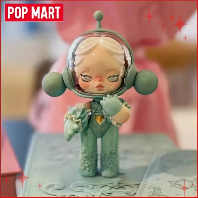 Pop Mart Skullpanda Bjd Nana Figures Baby Series Flower Blooming Figure  Pink Green SP Art Toy Limited Dolls Surprise Toy Gift