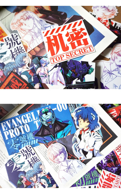 Evangelion Warrior Sticker Set