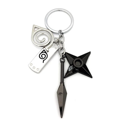 New Pendant Keychains Uzumaki Naruto Anime Figures Accessories Akatsuki Itachi Manga Men Key Chain Fans Gift Kids Toys Keyrings