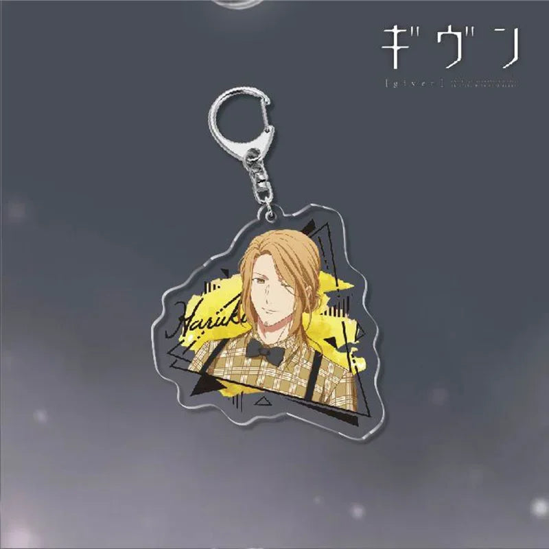 Manga Anime Keychain Cartoon Print Yaoi BL Given Acrylic Characters Key Chain Harajuku Keyring Car Pendant Key Ring Gifts 2025