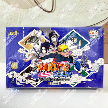 KAYOU Genuine Naruto Cards T2W9 T4W8 Booster Box Anime TCG Rare SE BP CR MR Ninja World Fight Chapter Collection Kids Toy Gift