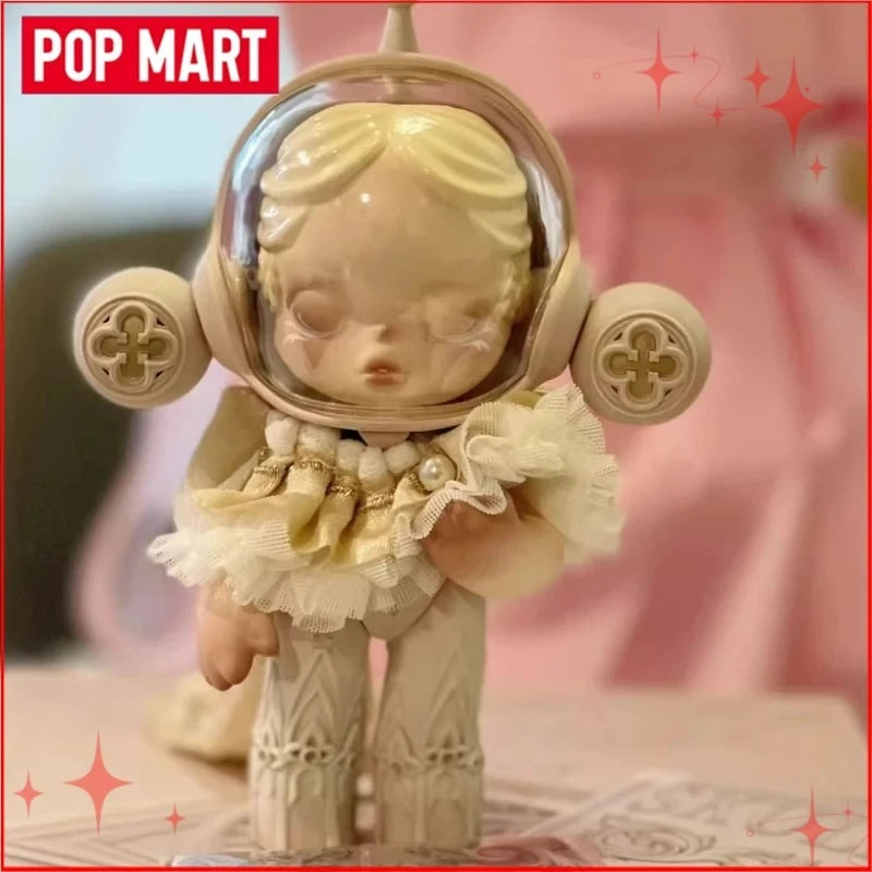 Pop Mart Skullpanda Bjd Nana Figures Baby Series Flower Blooming Figure  Pink Green SP Art Toy Limited Dolls Surprise Toy Gift