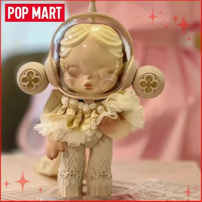 Pop Mart Skullpanda Bjd Nana Figures Baby Series Flower Blooming Figure  Pink Green SP Art Toy Limited Dolls Surprise Toy Gift