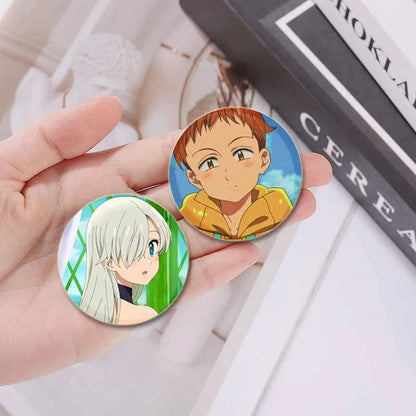 The Seven Deadly Sins Badge Brooch