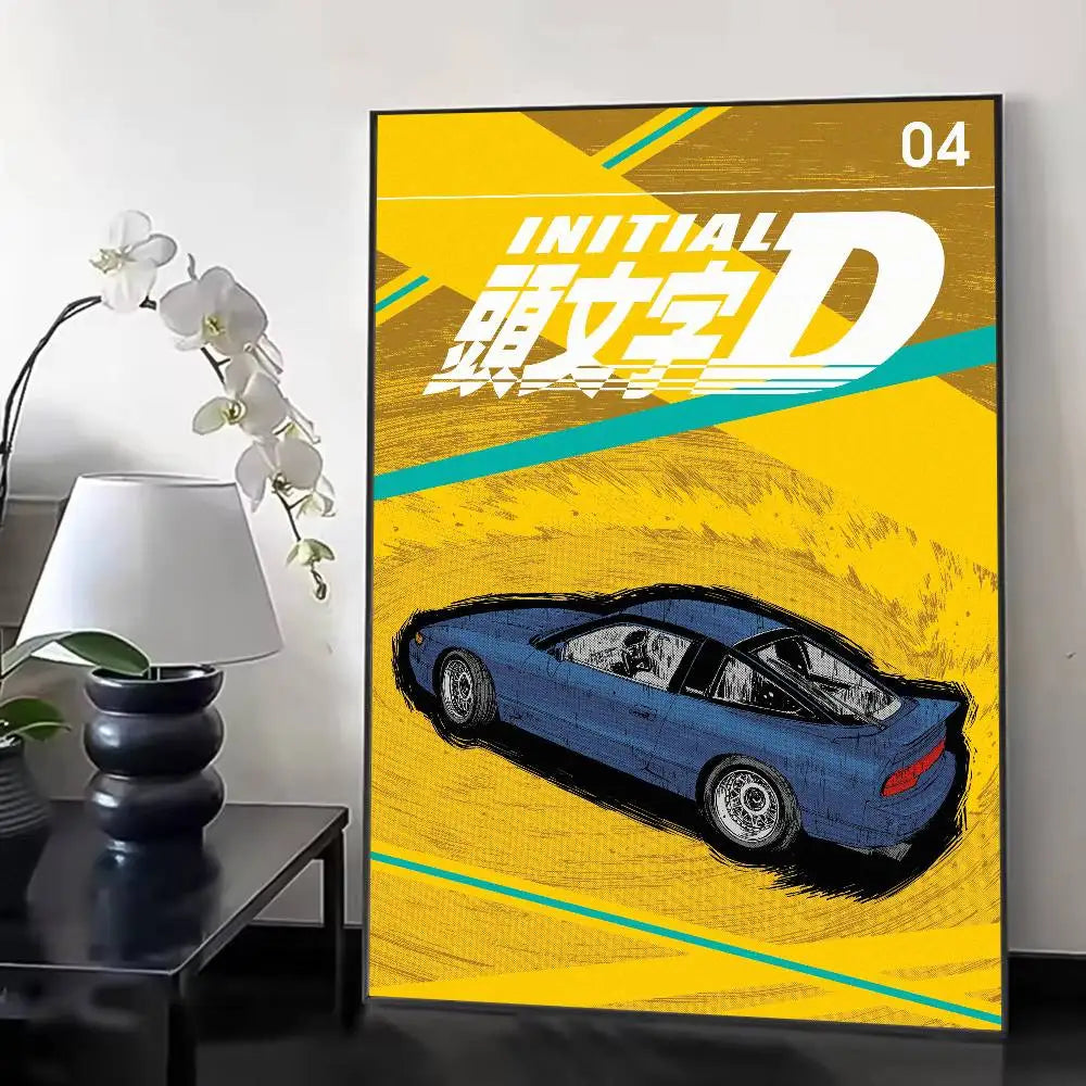 Initial D Poster Sticker