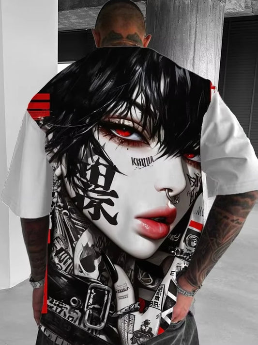 Japanese Anime Style Girl T-Shirt