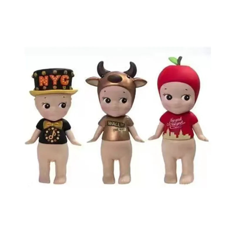 Cute Angel Hippers Blind Box Mystery Box New York Series Mini Anime Figurines Dolls  Christmas and Birthday Gifts