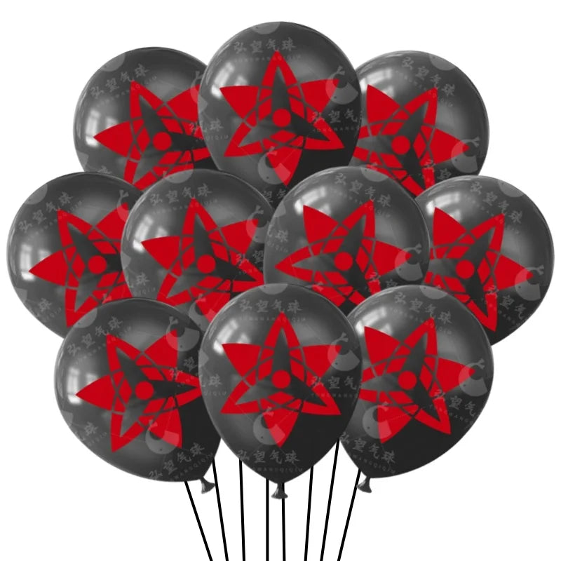Naruto Latex Balloons Set