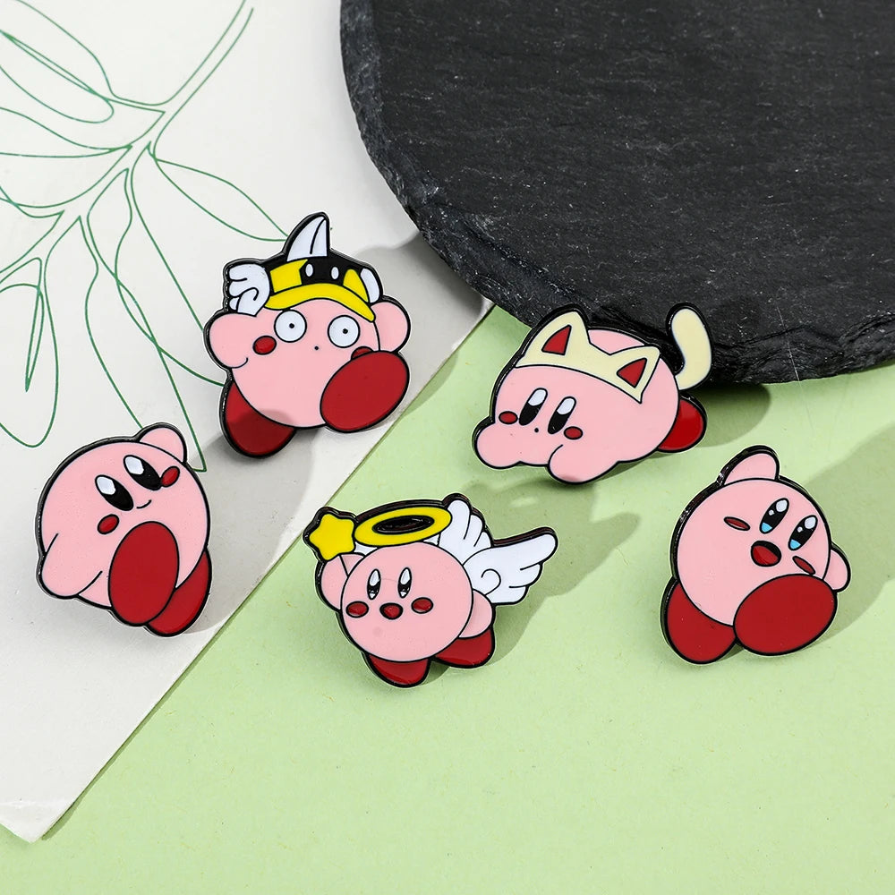 Kirby Elf Enamel Pin