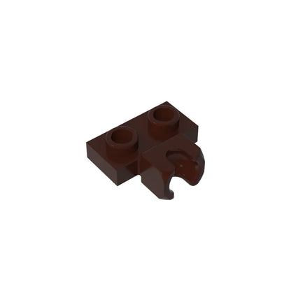 10PCS 14704 1X2 with Tow Ball Socket on Side Block Moc Compatible with Brick DIY Children's Toy Assembly