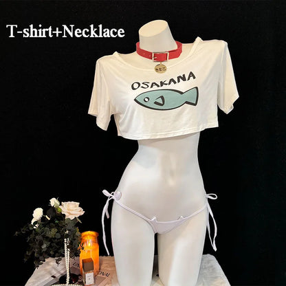 Kinako Osakana Crop Top