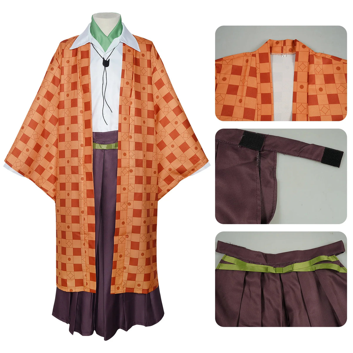 Demon Slayer Kanroji Mitsuri Kimono Costume