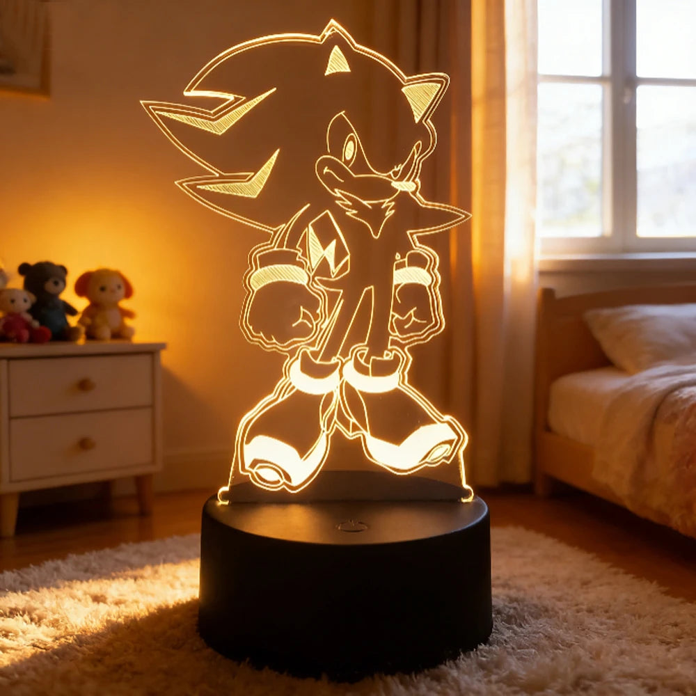 Sonic The Hedgehog LED Lamp