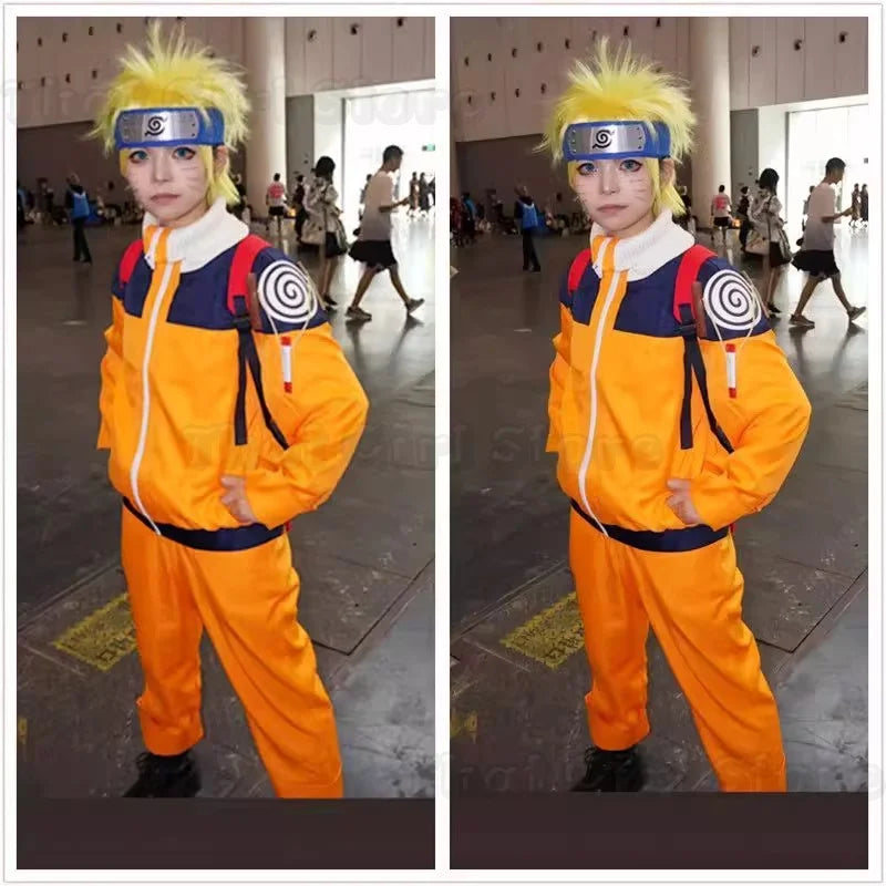 Naruto Uzumaki Cosplay Costume