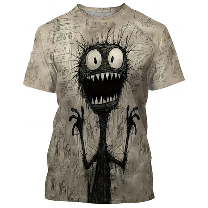Anime Monster Oversized T-Shirt