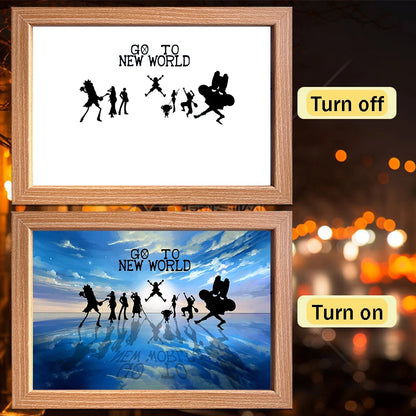 One Piece Luffy LED Frame