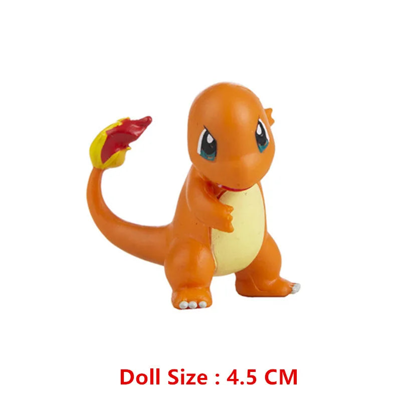Pokemon 4-13Cm Toys Model Cartoons Movie Anime Figure