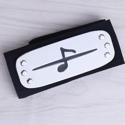 Bandai Naruto Kakashi Sasuke Headband rebel ninja Konoha protective forehead bandana cosplay anime Costume Accessories gift toy
