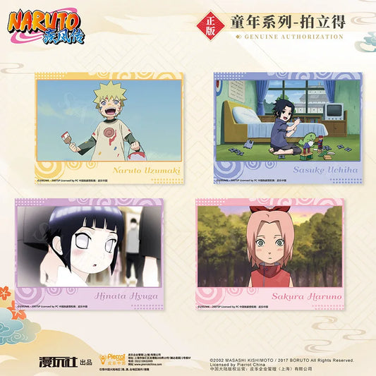 Brdwn Naruto Uchiha Sasuke Hyuga Hinata Haruno Sakura China Official Authorization Cosplay Childhood Series Photographic Paper