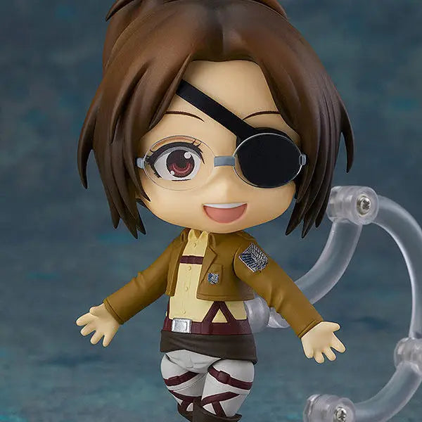 #1123 Attack On Titan Hange Zoë Chibi Style Collectible Figure Desktop Display Ornament Exquisite Mini Character Statue Trendy
