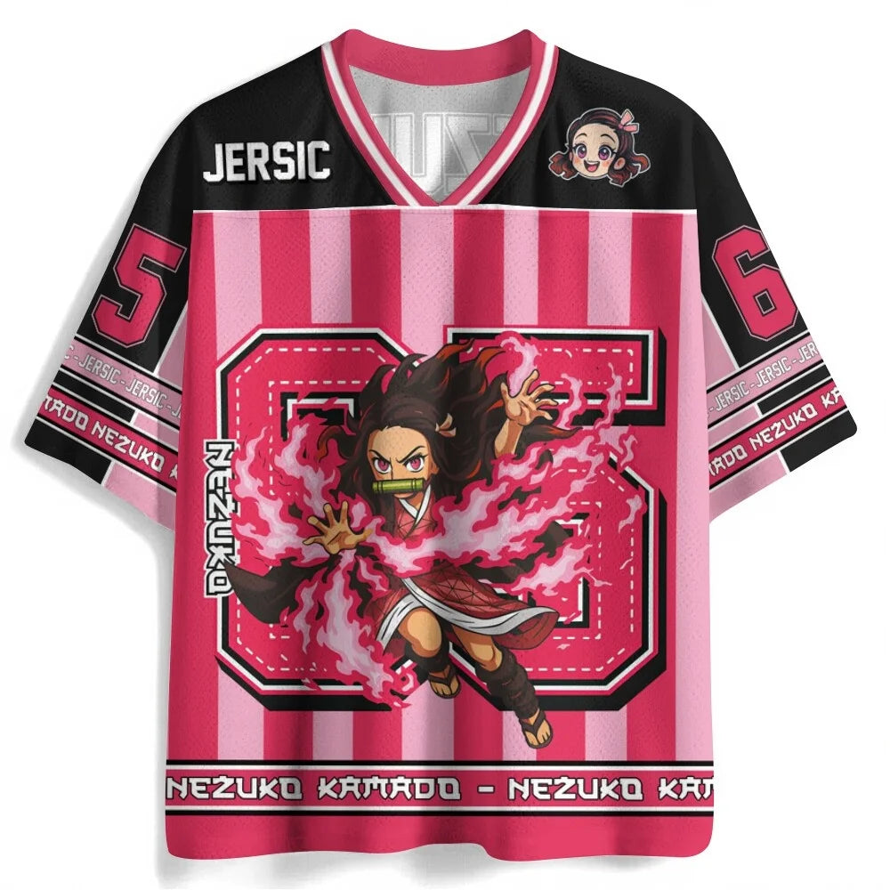 Demon Slayer Number Jersey T-Shirt