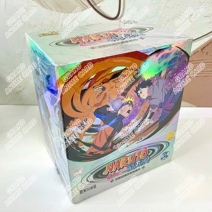 KAYOU Genuine Naruto Cards T2W9 T4W8 Booster Box Anime TCG Rare SE BP CR MR Ninja World Fight Chapter Collection Kids Toy Gift