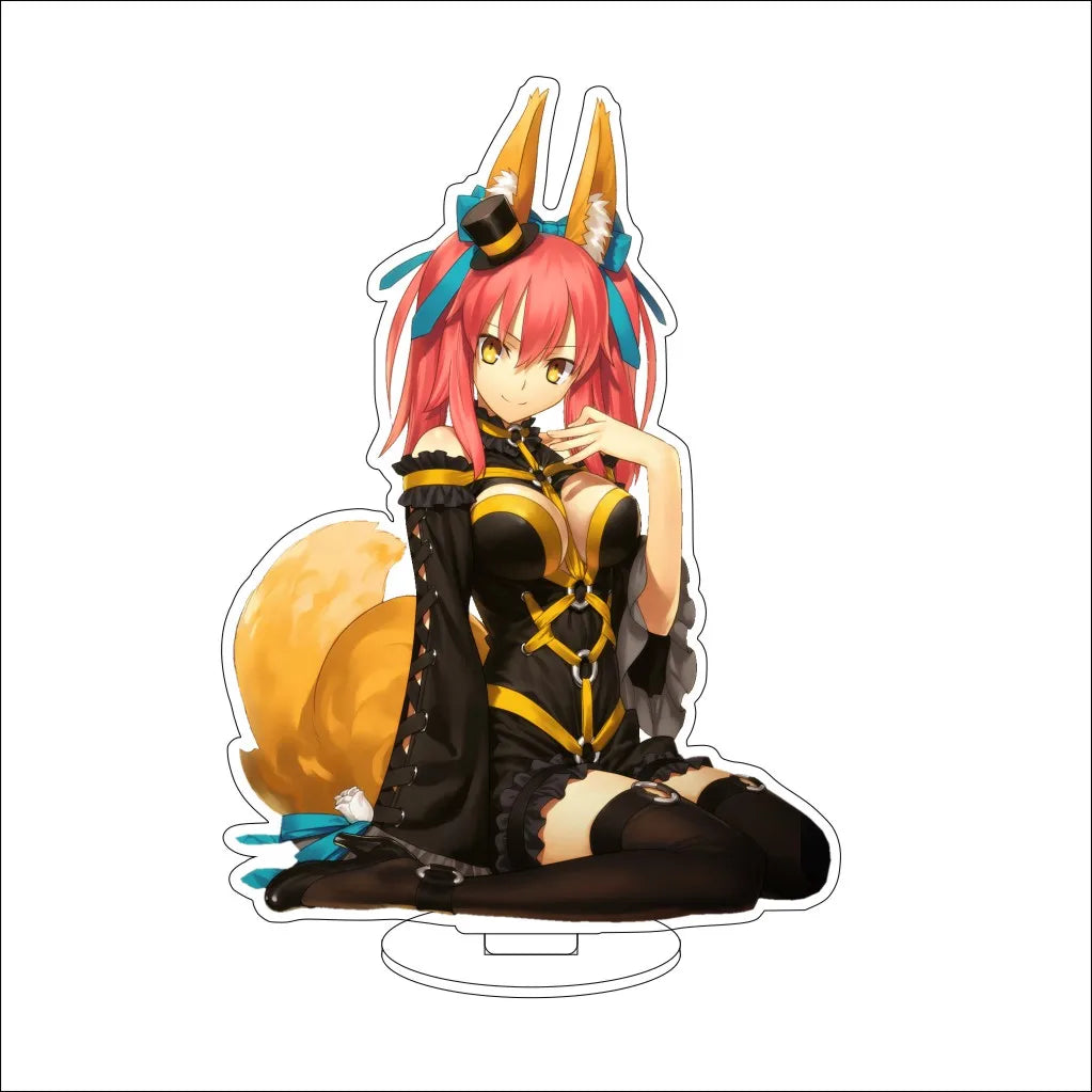 16CM Anime Fate stay night Cosplay Acrylic Stand Ornaments