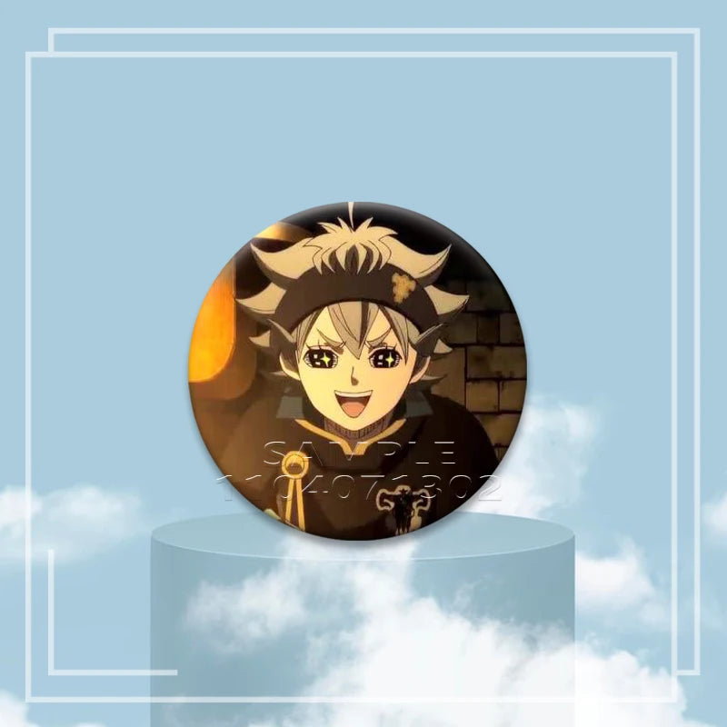 Black Clover Characters Pin
