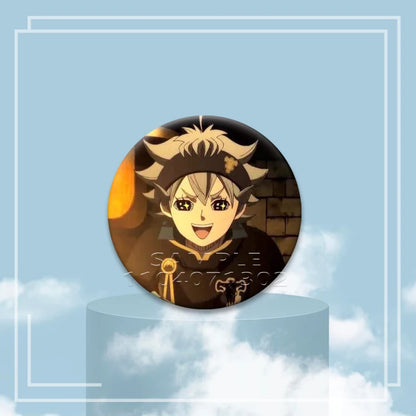 Black Clover Characters Pin