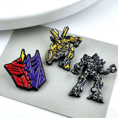 Anime Character Enamel Brooch Pin