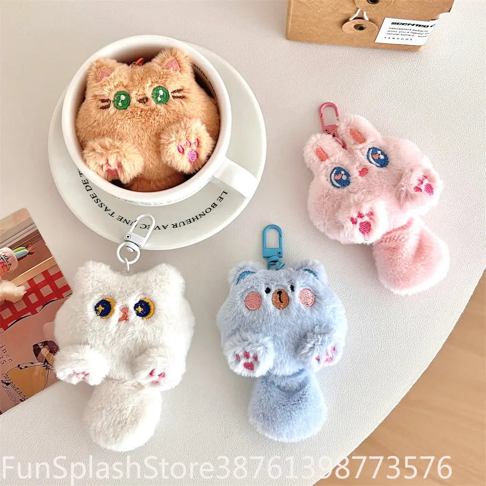 Anime Cat Plush Pendant