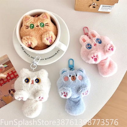 Anime Cat Plush Pendant