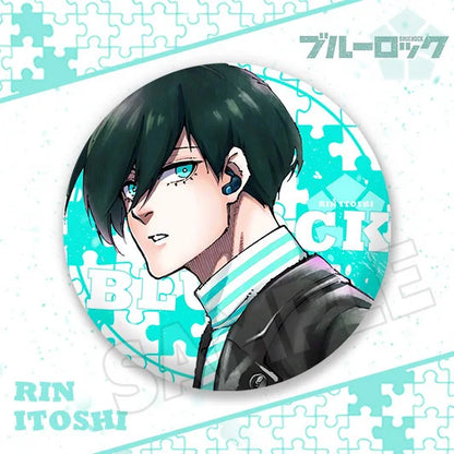Blue Lock Character Badge Pin