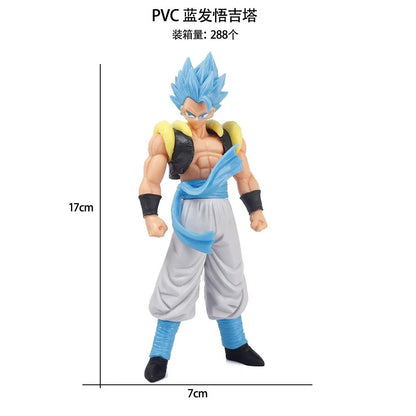 Dragon Ball Z Super Saiyan Son Goku Action Figure Set - Includes Son Gohan Vegeta Broly Piccolo Majin Buu Collectible