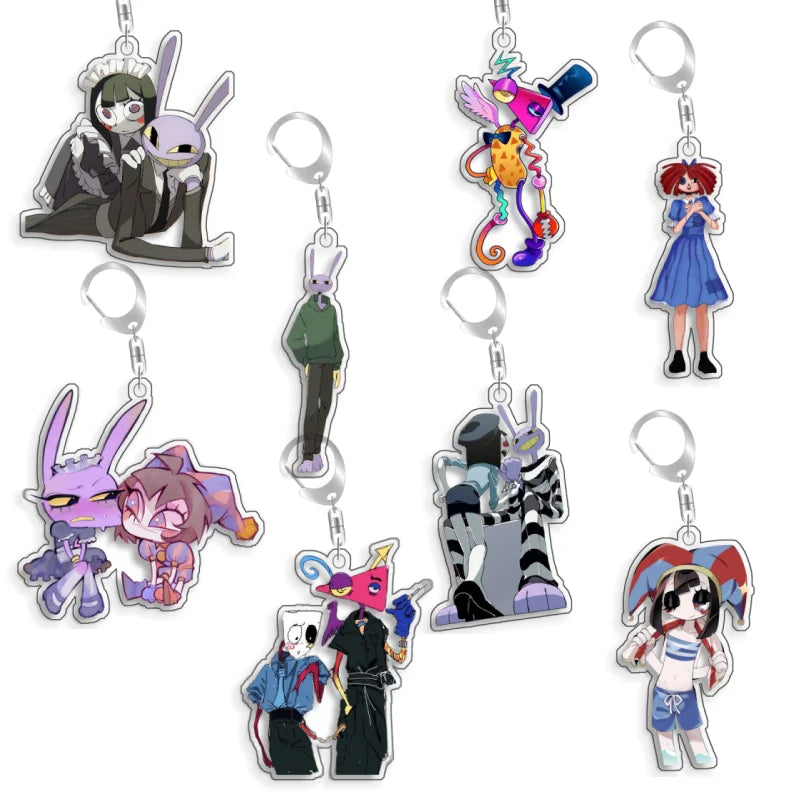 The Amazing Digital Circus Jax Acrylic Keychain