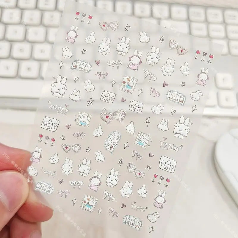 Miffy 3D Nail Stickers