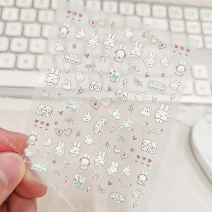 Miffy 3D Nail Stickers