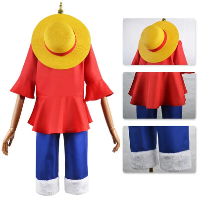 One Piece Monkey D. Luffy Cosplay Costume