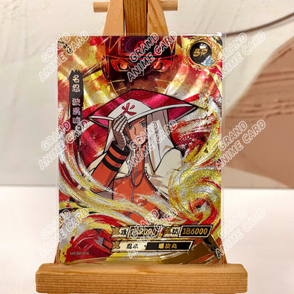 Kayou Anime Card Naruto Card BP Full Series No.01-034 Rare Uzumaki Kakashi Gaara Onoki Haku Anime Collection Card Kids Toy Gift