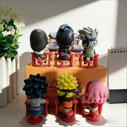 Naruto Shippuden Ramen Theme Series Blind Box - Chibi Mini PVC Anime Figures - Mystery Sasuke Uchiha & Naruto Toy Gifts