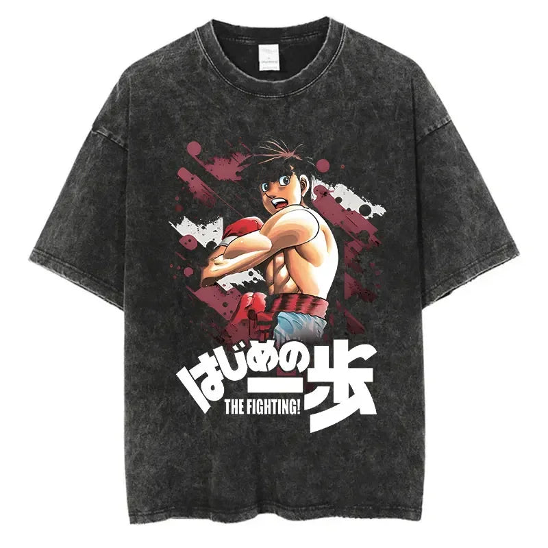 Hajime No Ippo Kamogawa Oversized T-Shirt