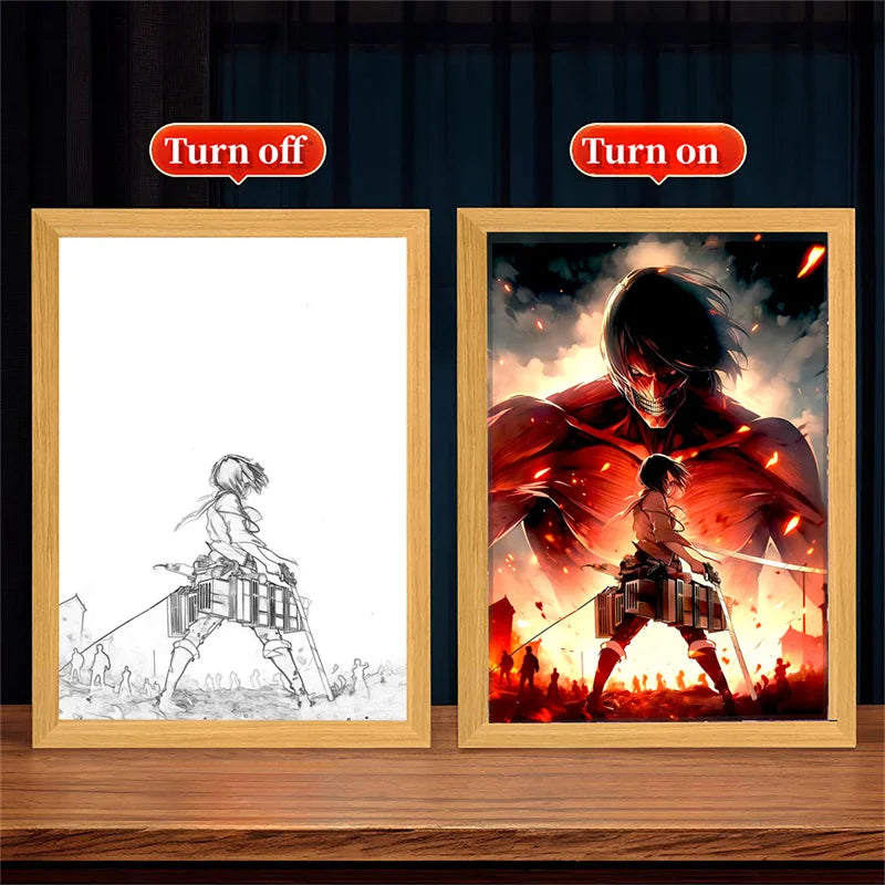 Attack On Titan Moon Lamp